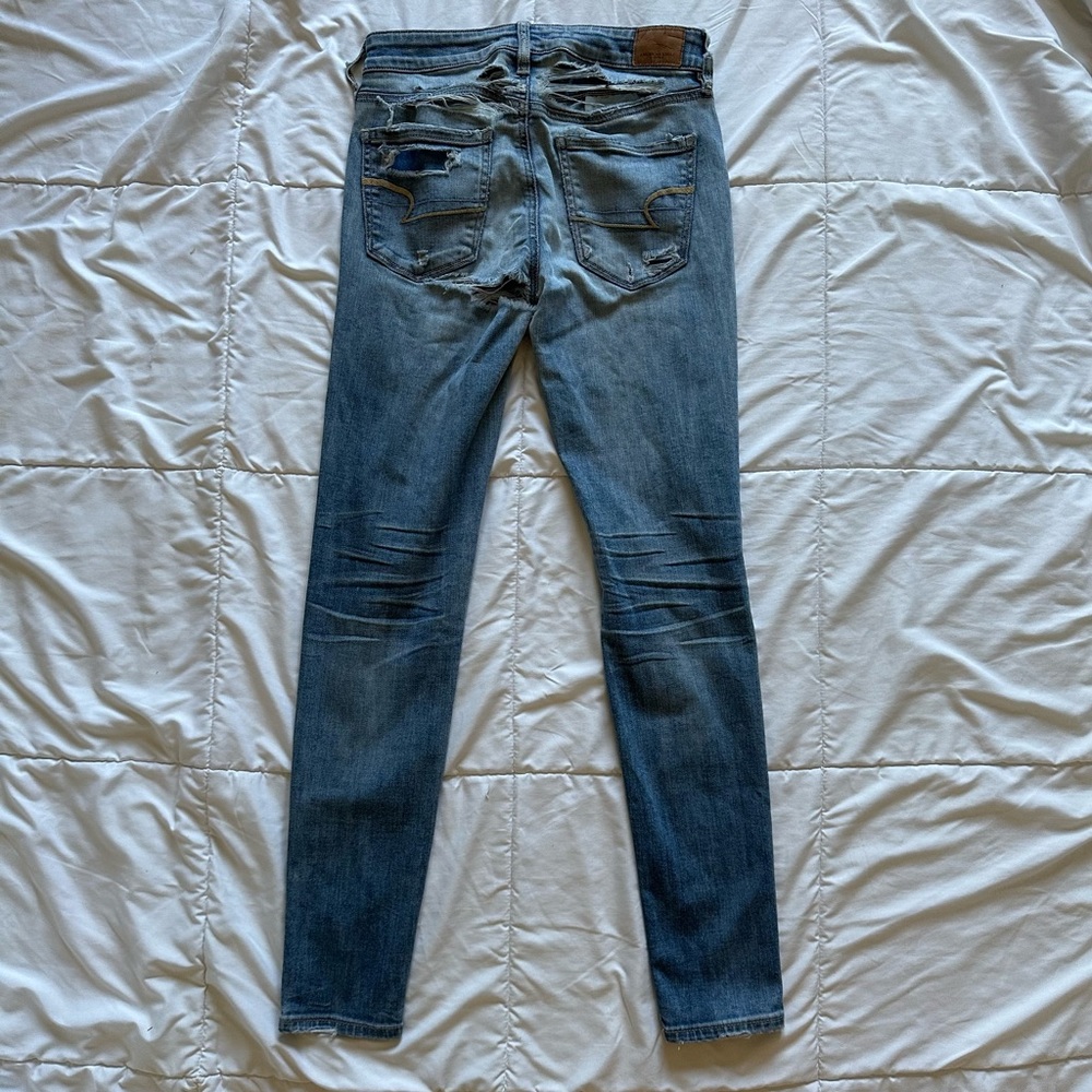 American Eagle Super Ripped High Rise Jegging - Picture 4 of 4